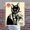 SHEPARD FAIREY 'Radical Cat' (2025) Hand-Signed Offset Lithograph
