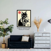 Load image into Gallery viewer, SHEPARD FAIREY 'Radical Cat' (2025) Hand-Signed Offset Lithograph