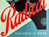 SHEPARD FAIREY 'Radical Peace' Offset Lithograph - Signari Gallery 