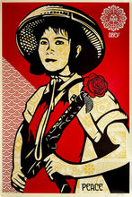 Load image into Gallery viewer, SHEPARD FAIREY &#39;Revolution Woman&#39; (2005) Rare Screen Print