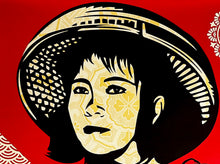 Load image into Gallery viewer, SHEPARD FAIREY &#39;Revolution Woman&#39; (2005) Rare Screen Print