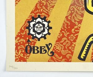 SHEPARD FAIREY 'Rose Shackle' (2006) Screen Print - Signari Gallery 