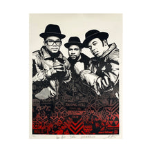 Load image into Gallery viewer, SHEPARD FAIREY &#39;Run-DMC: Raising Hell&#39; (2019) Screen Print (red) - Signari Gallery 