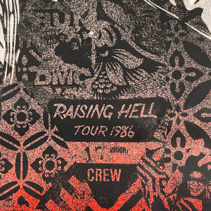SHEPARD FAIREY 'Run-DMC: Raising Hell' (2019) Screen Print (red) - Signari Gallery 