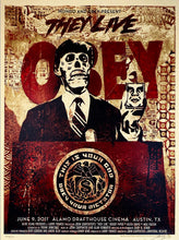 Load image into Gallery viewer, SHEPARD FAIREY x MONDO &#39;They Live&#39; (2011) Rare First Ed. Screen Print - Signari Gallery 