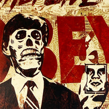 Load image into Gallery viewer, SHEPARD FAIREY x MONDO &#39;They Live&#39; (2011) Rare First Ed. Screen Print - Signari Gallery 