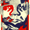 SHEPARD FAIREY 'Torn Icon' (2025) Letterpress Print