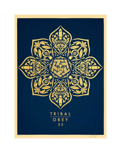 SHEPARD FAIREY 'Tribal Anniversary' (2024) Screen Print