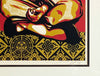 SHEPARD FAIREY 'Vivi La Revolucion' (2008) RARE Custom Framed Screen Print - Signari Gallery 