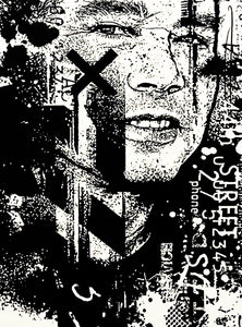 SHEPARD FAIREY x WK INTERACT 'Shepard/WK Portrait' Screen Print - Signari Gallery 