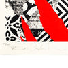 SHEPARD FAIREY x WK INTERACT 'Shepard/WK Portrait' (2023) Collab. Screen Print (#202) - Signari Gallery 