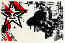Load image into Gallery viewer, SHEPARD FAIREY x WK INTERACT 'Shepard/WK Portrait' (2023) Collab. Screen Print (#202) - Signari Gallery 