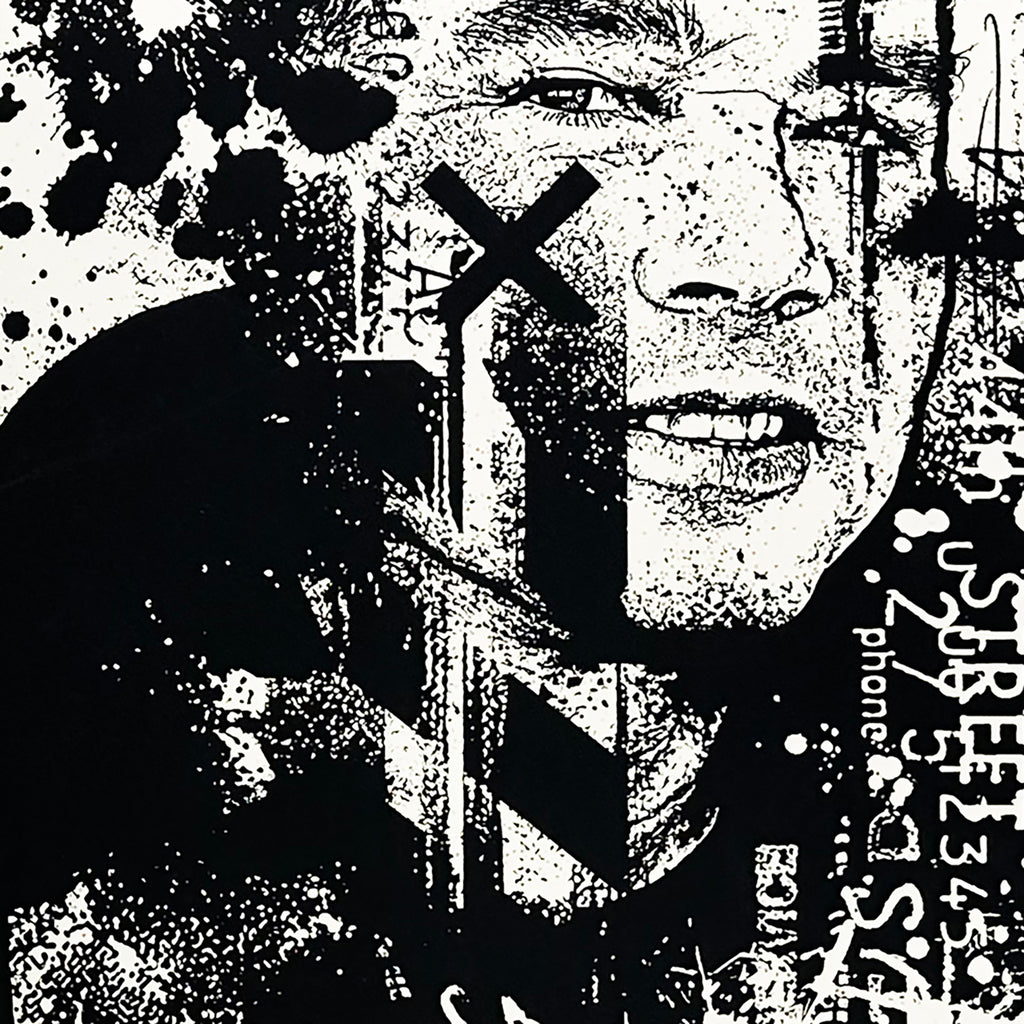 SHEPARD FAIREY x WK INTERACT 'Shepard/WK Portrait' (2023) Collab. Scre