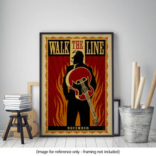 Load image into Gallery viewer, SHEPARD FAIREY &#39;Walk the Line&#39; (2005) Rare Offset Movie Poster