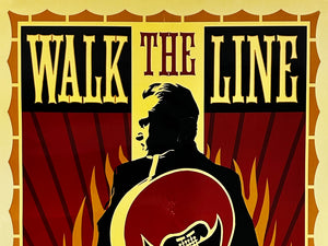 SHEPARD FAIREY 'Walk the Line' Rare Offset Poster - Signari Gallery 