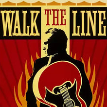 Load image into Gallery viewer, SHEPARD FAIREY &#39;Walk the Line&#39; (2005) Rare Offset Movie Poster