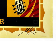 Load image into Gallery viewer, SHEPARD FAIREY &#39;Walk the Line&#39; Rare Offset Poster - Signari Gallery 