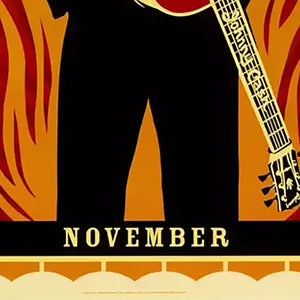 SHEPARD FAIREY 'Walk the Line' (2005) Rare Offset Movie Poster