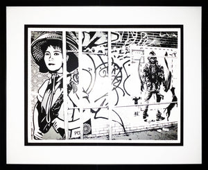 SHEPARD FAIREY x WK INTERACT 'Obey/WK: Revolution Girl' (2007) Framed Screen Print - Signari Gallery 