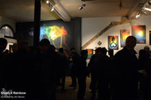 Load image into Gallery viewer, SHOK-1 x Pictures on Walls &#39;X-Rainbow&#39; (2013) Gallery Show Poster - Signari Gallery 