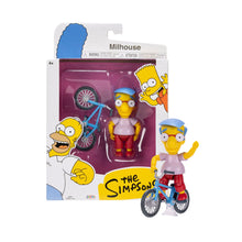 Load image into Gallery viewer, THE SIMPSONS 'Milhouse' (2025) Collectible 5 in. Figure w/Bicycle - Signari Gallery 