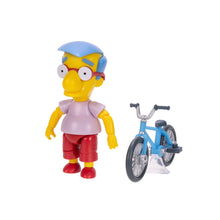 Load image into Gallery viewer, THE SIMPSONS 'Milhouse' (2025) Collectible 5 in. Figure w/Bicycle - Signari Gallery 