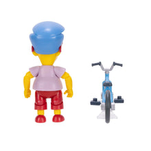 Load image into Gallery viewer, THE SIMPSONS 'Milhouse' (2025) Collectible 5 in. Figure w/Bicycle - Signari Gallery 