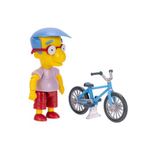 Load image into Gallery viewer, THE SIMPSONS 'Milhouse' (2025) Collectible 5 in. Figure w/Bicycle - Signari Gallery 