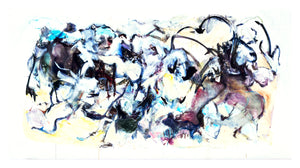 SIXTUS 'Untitled 8' (2009) Original Urban Abstract on Canvas - Signari Gallery 