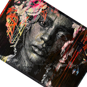 SNIK 'Collider' (2025) Original Hand-Painted Stencil + Screen Print