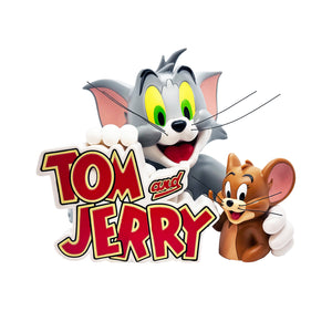 SOAP STUDIOS 'Tom & Jerry: On Screen Partners' (2024) Designer Vinyl Pop Art Sculpture