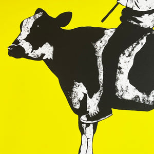 STEIN 'Norwegian Hardcore' (2014) Super-Rare Screen Print (yellow) - Signari Gallery 