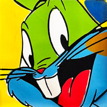 Load image into Gallery viewer, STEVE KAUFMAN &#39;Warner Bros.: Bugs Bunny Cartoon Quad&#39; (1998) Original Oil on Canvas - Signari Gallery 