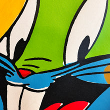 Load image into Gallery viewer, STEVE KAUFMAN &#39;Warner Bros.: Bugs Bunny Cartoon Quad&#39; (1998) Original Oil on Canvas - Signari Gallery 