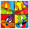 STEVE KAUFMAN 'Warner Bros.: Bugs Bunny Cartoon Quad' (1998) Original Oil on Canvas - Signari Gallery 
