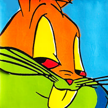 Load image into Gallery viewer, STEVE KAUFMAN &#39;Warner Bros.: Bugs Bunny Cartoon Quad&#39; (1998) Original Oil on Canvas - Signari Gallery 