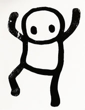 Load image into Gallery viewer, STIK &#39;Stik Character 1&#39; (2011) RARE Custom Framed Hand-Drawn Sketch