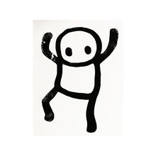 Load image into Gallery viewer, STIK &#39;Stik Character 1&#39; (2011) RARE Custom Framed Hand-Drawn Sketch