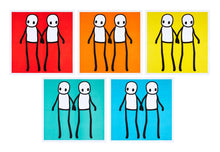 Load image into Gallery viewer, STIK &#39;Holding Hands&#39; Hackney Today Rare LE 5-Poster Set - Signari Gallery 