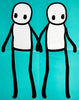 STIK 'Holding Hands' Hackney Today Rare LE 5-Poster Set - Signari Gallery 