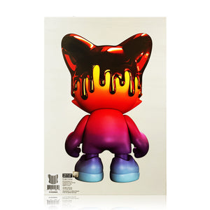 SUPERPLASTIC 'Chrome Drip Überjanky' (2024) Soft Vinyl Designer Art Figure