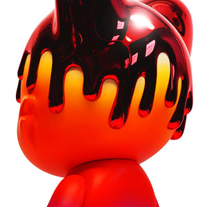 SUPERPLASTIC 'Chrome Drip Überjanky' (2024) Soft Vinyl Designer Art Figure