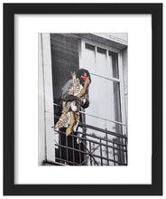 Load image into Gallery viewer, SUPREME x ANTIHERO &#39;Michael Jackson: Blanket Balcony&#39; (2020) Rare Framed Original Postcard/Sticker - Signari Gallery 