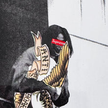 Load image into Gallery viewer, SUPREME x ANTIHERO &#39;Michael Jackson: Blanket Balcony&#39; (2020) Rare Framed Original Postcard/Sticker - Signari Gallery 