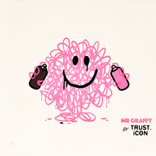 Load image into Gallery viewer, TRUST.iCON x MR. MEN &#39;Mr. Graffy&#39; (2021) Silkscreen Print