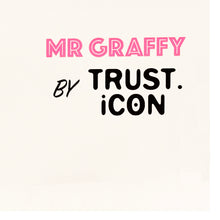 Load image into Gallery viewer, TRUST.iCON x MR. MEN &#39;Mr. Graffy&#39; (2021) Silkscreen Print