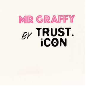 TRUST.iCON x MR. MEN 'Mr. Graffy' (2021) Silkscreen Print