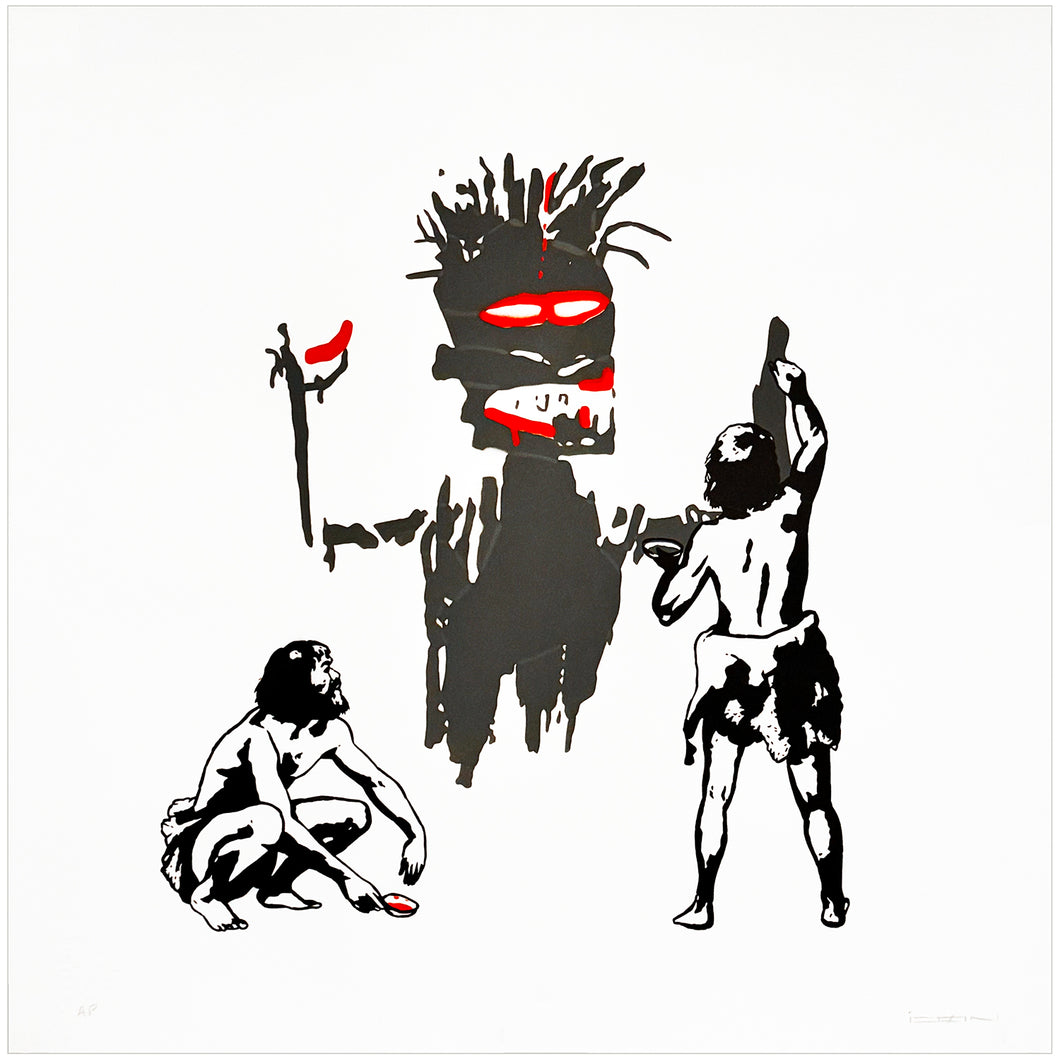 TRUST.iCON 'Untitled (Basquiat)' (2025) Artist Proof Screen Print - Signari Gallery 