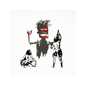 TRUST.iCON 'Untitled (Basquiat)' (2025) Artist Proof Screen Print - Signari Gallery 