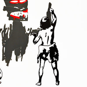 TRUST.iCON 'Untitled (Basquiat)' (2025) Artist Proof Screen Print - Signari Gallery 